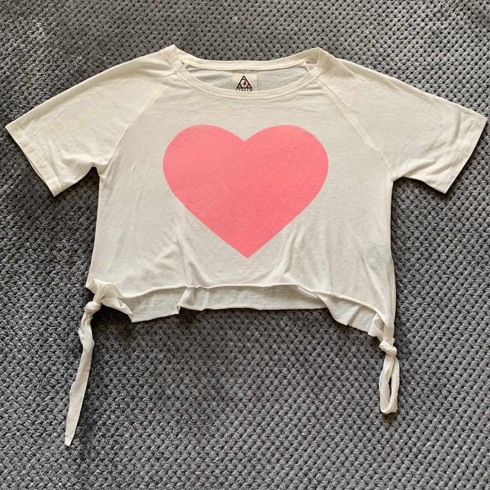 UNIF women's Heart Crop Top M